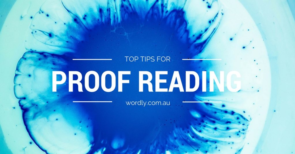 Top Tips for Proofreading