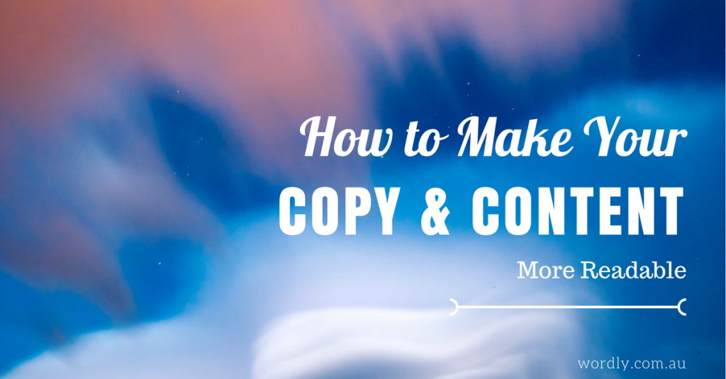 How To Make Your Copy & Content More Readable Image